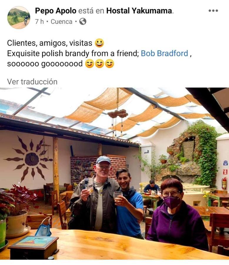 קואנקה Hostal Yakumama מראה חיצוני תמונה